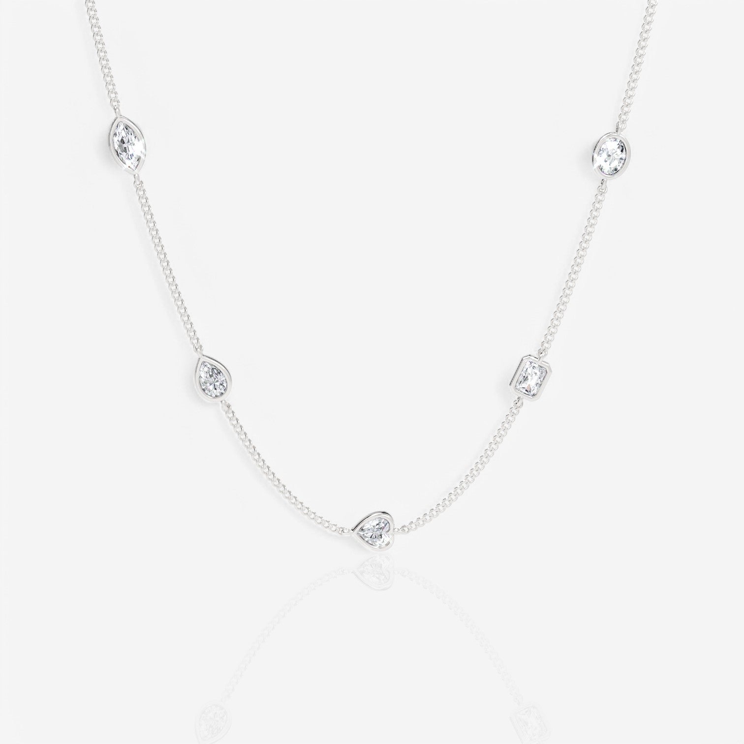 14kt white gold/18kt white gold/platinum/5.00/top