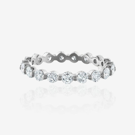 14kt white gold/18kt white gold/platinum/1.00/4/4.5/5/5.5/6/6.5/7/7.5/8/top