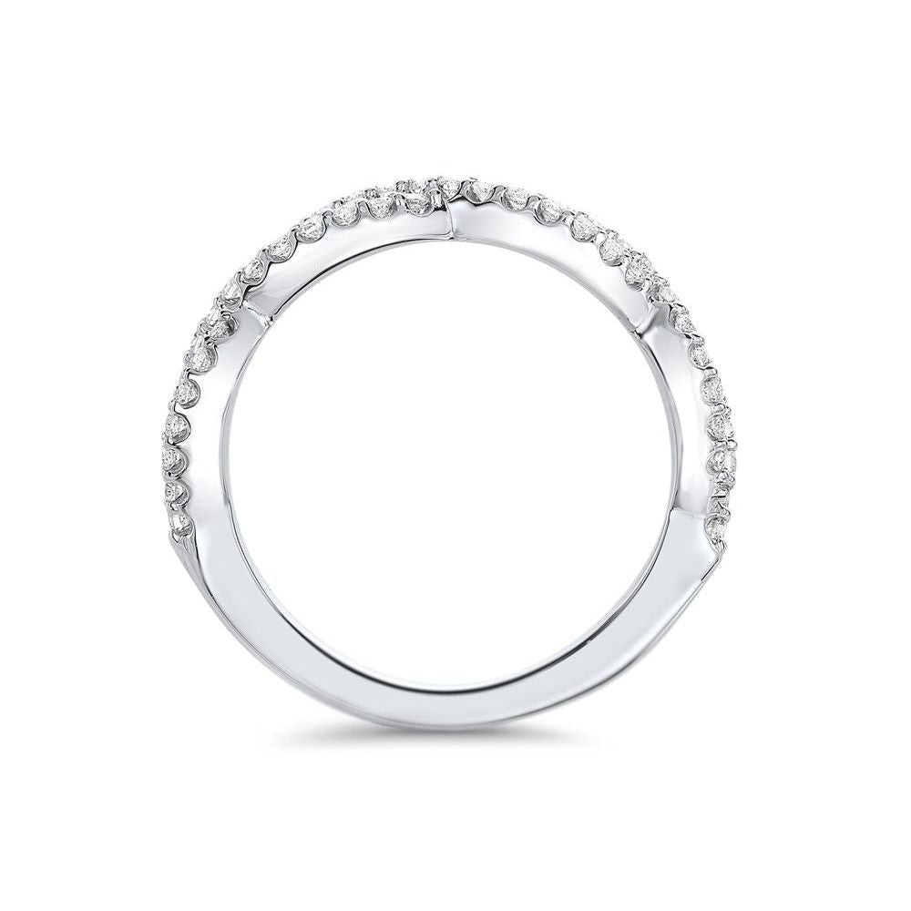 18kt White Gold/front