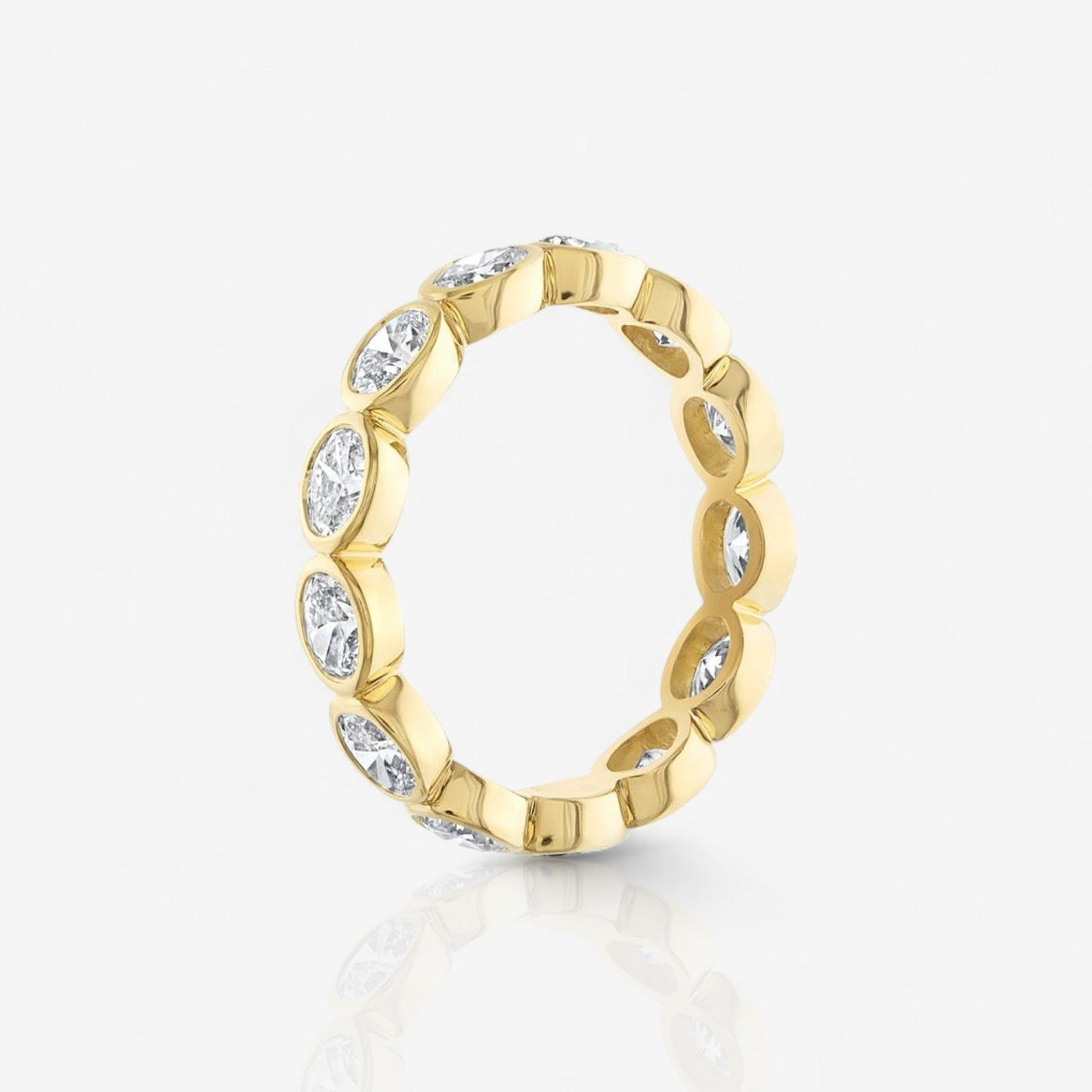 18kt yellow gold/2.00/3/3.5/4/4.5/5/5.5/6/6.5/7/7.5/8/8.5/9/9.5/10/front