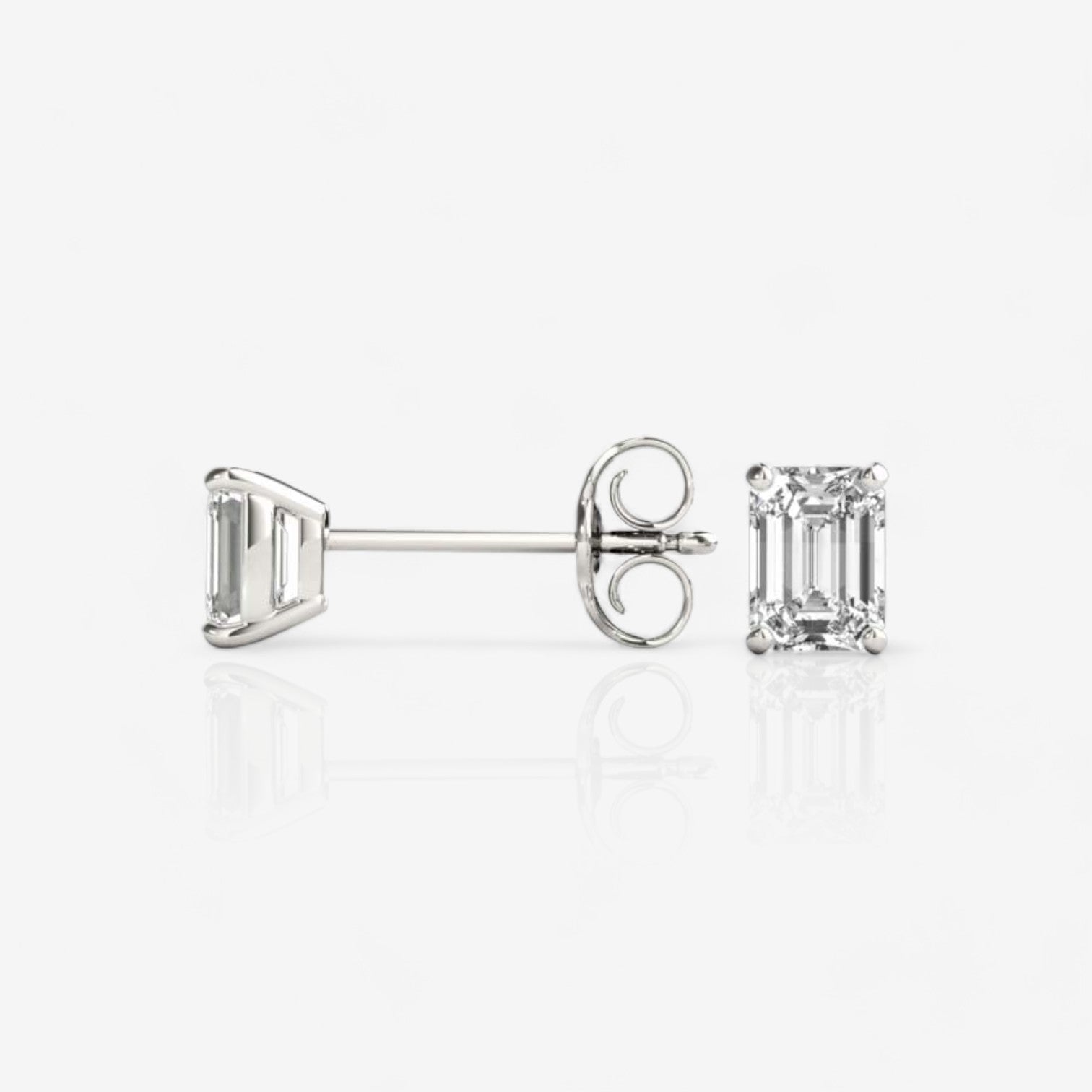 14kt white gold/18kt white gold/platinum/0.60/0.80/1.00/push-back/screw-back/side