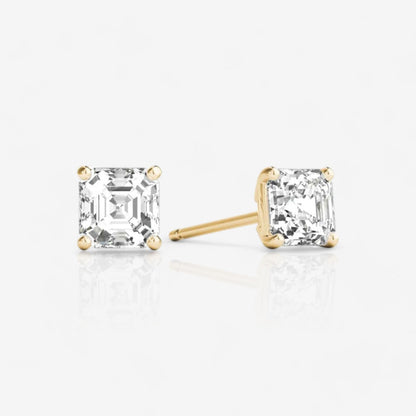 18kt yellow gold//0.60/0.80/1.00/push-back/screw-back/top
