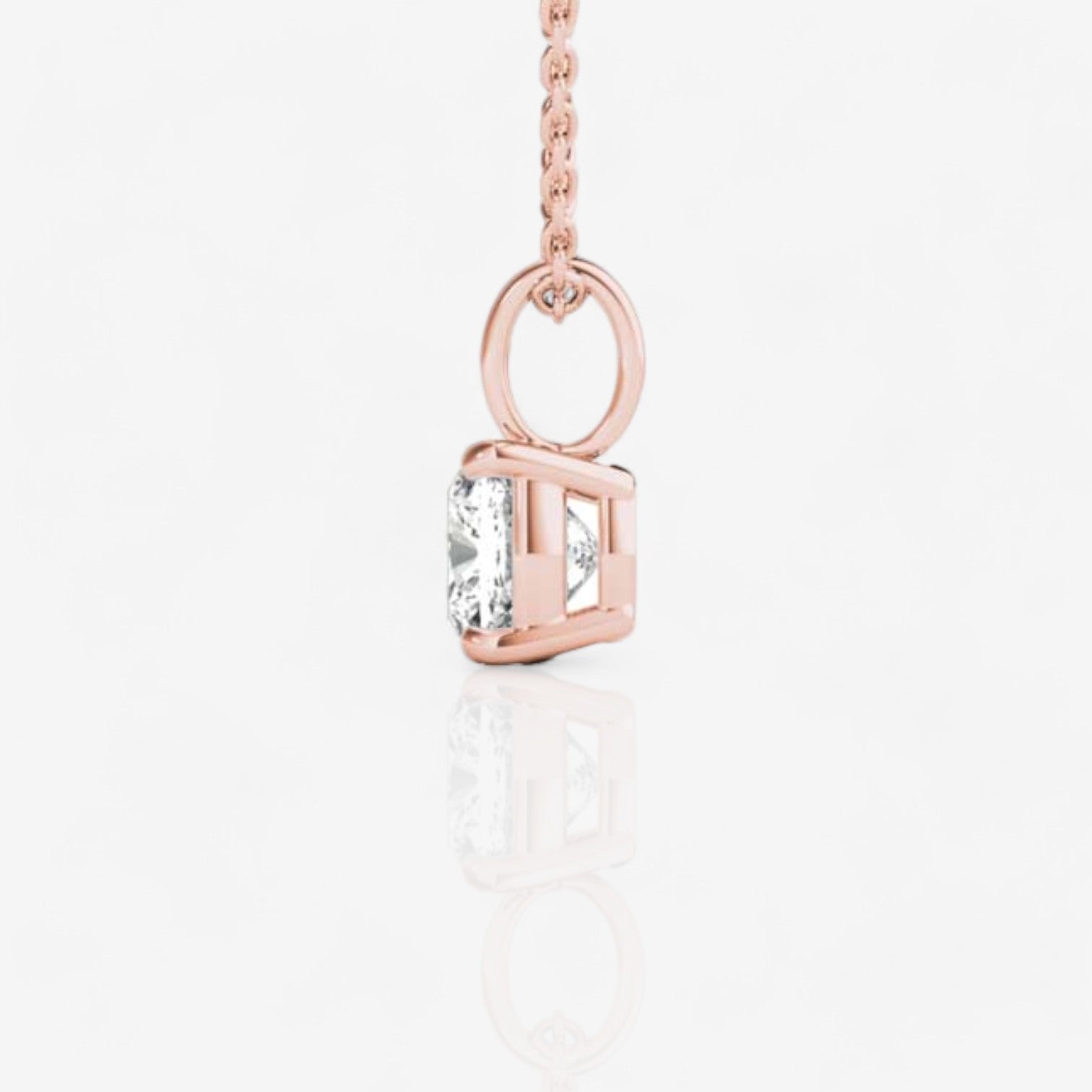 18kt rose gold/0.30/0.50/0.70/side
