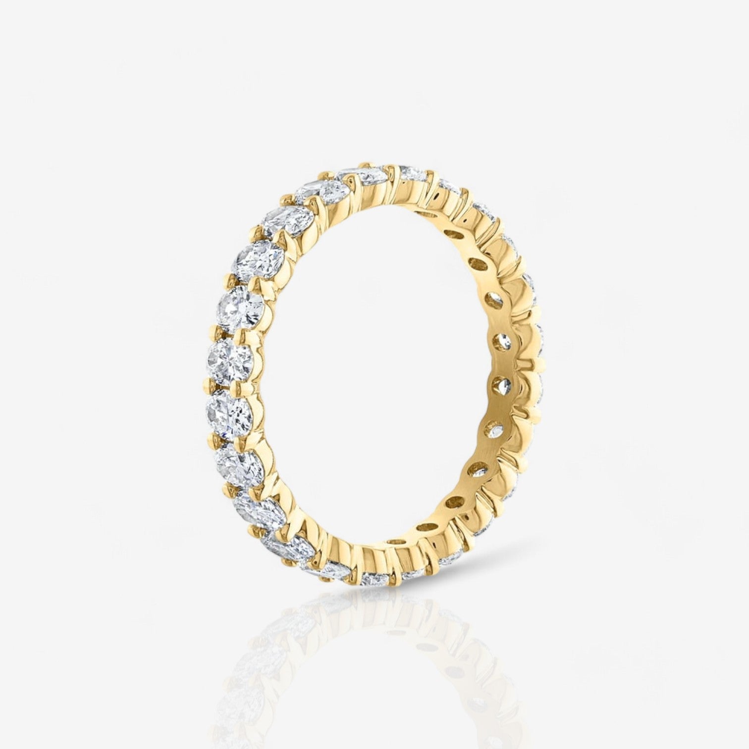 18kt yellow gold/2.00/3/3.5/4/4.5/5/5.5/6/6.5/7/7.5/8/8.5/9/9.5/10/front